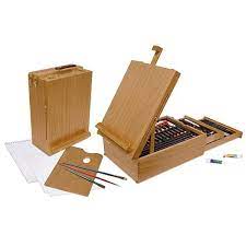 Easel Artist Set All Media Fob Mi 7497946 Hsn Artist Easel Artists Set Easel
