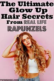 One of the most famous natural means for long hairs is burr oil. 10 Secrets To Growing Long Hair From Real Life Rapunzels Twins Dish