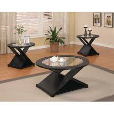 Coaster Furniture 3 Pc Occasional Set Walmart Com In 2020 Coffee Table End Table Set Living Room Table Sets Coffee Table
