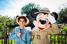 Mowgli Actor Neel Sethi From The Jungle Book Meets Mickey Mouse The Disney Blog Animal Kingdom Disney Disney Blog Jungle Book