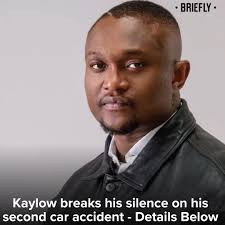💔 R&B singer Kaylow has opened up about his latest car accident over the  weekend. Full story in the comments. Image: MetroFMSA/Twitter