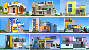 This elevation takes really little of an area for making the front view of the building but utilizes it completely to make a tremendous design. Fabulous 40 Small House Front Elevation Designs Single Floor House Elevation Models Youtube