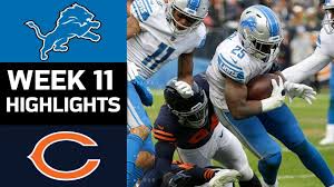 Unbelievable bear attacks & interactions caught on camera! Lions Vs Bears Nfl Week 11 Game Highlights Youtube