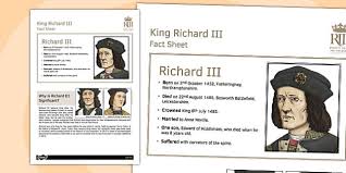 Incredibly, the excavation uncovered not only the. Richard Iii Fact Sheet