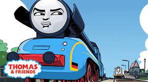 She was a contender in the strongest engine competition. Frieda The Grumpiest Engine Great Race Friends Near And Far Thomas Friends Youtube
