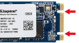 Two types of M.2 SSDs: SATA and NVMe