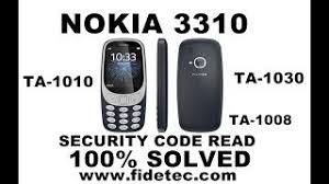 When you receive your email with your unique nokia 3310 unlocking codes, you may see there's actually more than one code. Nokia 3310 Security Code Read By Miracle Box Solved Ta 1030 Ta 1008 Ta 1010