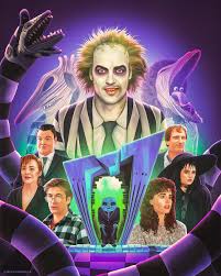 2 hours, 30 minutes, one intermission. Artstation Beetlejuice Illustrated Poster Nicky Barkla