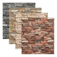₹ 180/ sft for 1000 sft get latest price. China Brick Foam 3d Wallpaper Adhesive Stone Pattern Wall Sticker For Wall Covering China Brick Wall Paper 3d Wallpaper