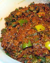 Kadai Bhindi Spicy Okra Masala Recipe Indian Vegetarian Dishes Indian Food Recipes Okra Recipes