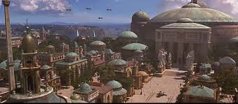 An idyllic world close to the border of the outer rim territories, naboo is inhabited by peaceful humans known as the naboo, and an indigenous species of intelligent amphibians called the gungans. Epizod 1 Nabu Dvorec V Tide The Phantom Menace Star Wars Universe Star Wars Planets