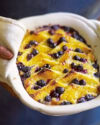 Blueberry Bread And Butter Pudding Recipe Delicious Magazine In 2020 Low Fodmap Recipes Brioche Bread And Butter Pudding Fodmap Recipes