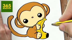 Additionally, you can browse for other cliparts from related tags on topics dibujar, llama. Como Dibujar Mono Kawaii Paso A Paso Dibujos Kawaii Faciles How To Draw A Monkey Youtube