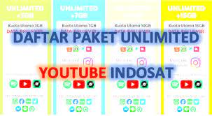 Cara membeli paket data indosat. Cara Daftar Paket Unlimited Youtube Indosat 2020 Tumoutounews
