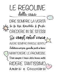 Risultati Immagini Per Regole Per Bambini Casa Citazioni Sagge Citazioni Per Bambini Consigli Per Genitori