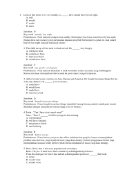 Bentuk lampau dari shall, jika berada pada anak kalimat; Soal Modal