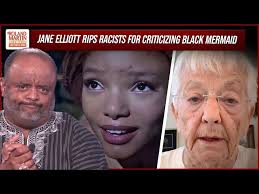 Anti-racist educator Jane Elliott blasts white racists for criticizing  Black mermaid