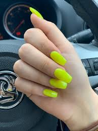 14 the basic and pretty yellow acrylic nails. Acrylic Nails For Every Week Of The Year Photo Party London