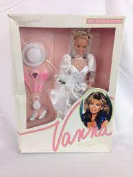 Vintage Vanna White Wedding Dress Doll 1991 Limited Edition Home Shopping Club White Wedding Dresses Home Shopping Club Doll Dress