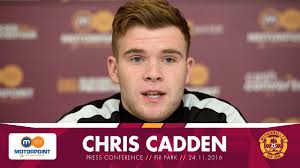 PRESS I Chris Cadden pre Hearts