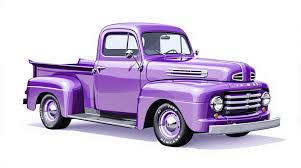 Image result for Barcelona Blue 1950 Ford Truck