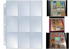 › how to identify pokemon cards. Baseball Pokemon Cards Organizing Sheets Pack Of 25 Pages Per 9 Card Slots 9 65 Picclick