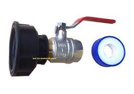 Cuve ibc 1000l leboncoin / cuve ibc 1000 litres homologation un. Kit Ball Valve 1 Mf Adapter Teflon For Ibc Tank 1000l S60 6 Ebay