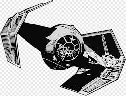 No need to register, buy now! Black And White Tie Fighter Illustration Star Wars Tie Fighter Star Wars X Wing Miniatures Game X Wing Starfighter Star Wars Cross Art Woman Silhouette Material Png Pngwing