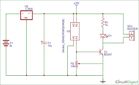 But do you have any idea how they actually work? Simple Smoke Detector Alarm Circuit Smoke Detector Smoke Alarms Detector