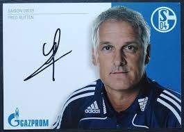 2830 Fred Rutten FC Schalke 04 Autogrammkarte 2008/09 original signiert
