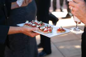 Do you mean hors d'oeuvres? Serving Finger Foods Wedding Reception Meal Planning