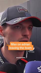 Max speaks to media for the first time aboit Adrian leaving ☹️ At least he  wants to stay with the team 💙 #maxverstappen #f1 #formula1 #redbullracing  🎥 sky sports