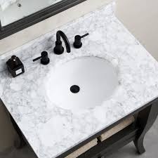 Widespread faucets fit best on larger vanities, counters, and sinks. Avanity Positano 8 Inch Widespread Bath Faucet