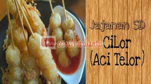 Cilok telor made by debi. Cara Buat Cilor Aci Telur Jajanan Sd Bisa Buat Dirumah Youtube