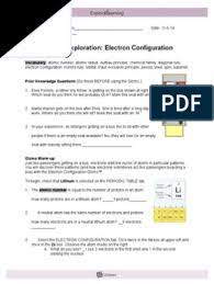 On the periodic table tab, select h (hydrogen). Electronconfiguration 1 Pdf Electron Configuration Atomic Orbital