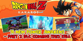 Goku's spirit bomb renamed as the \\spirit blast\\ and vegeta's galick gun as the \\galick blast\\). Dragon Ball Z Kakarot A New Power Awakens Part 2 Dlc Coming This Fall