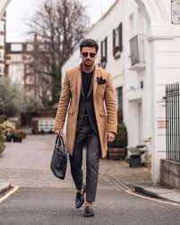 For the top, wear a white button up blouse with a camel double breasted blazer jacket. Camel Overcoat With Black Shoes Outfits 223 Ideas Outfits Lookastic