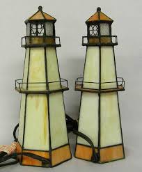 Stained Glass Candles Lamp