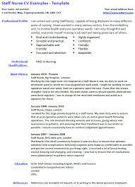 Provide accurate, professional information and demonstrate your nursing proficiency, tailoring your cv to nhs posts or private practices. Staff Nurse Cv Example And Template Lettercv Com