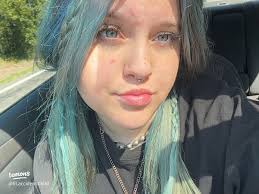 How to Transition from Faded Blue Hair to Warm Brown