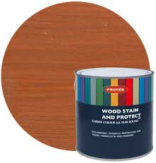 It is golden brown in color and has a lot of warm undertones. Wood Stain And Protect Teak Protek Wood Stain