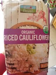 I get 32 ounce bags of riced cauliflower at costco, in addition to frozen bags. Costco Cauliflower Rice Album On Imgur