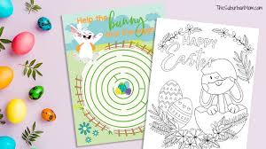 30 free easter bunny coloring pages printable. Free Printable Easter Bunny Coloring Pages Activity Page
