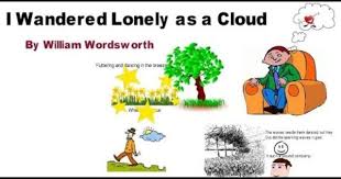 I Wandered Lonely As A Cloud By William Wordsworth Daffodils Poem In Animation Daffodils Poem Spring Arts And Crafts Daffodils