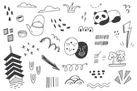 Download Abstract Mix Doodle Vector Illustration Graphic By Big Barn Doodles Creative Fabrica SVG Cut Files