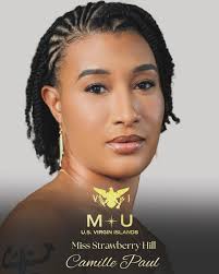 Here are the 6 finalists that will be competing for the coveted title of  Miss Universe US Virgin Islands! 🇻🇮👑 Miss Crown Mountain- Britanny  Robinson @britbare Miss Strawberry Hill- Camille Paul @quiet_cam