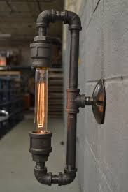 Let our experts help you find a unique wall light fixture! 20 Savvy Handmade Industrial Decor Ideas You Can Diy For Your Home Steampunk Lighting Industrial Sconce Industrial Lighting Design