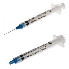BD 305271 - Integra Safety Syringe w/Ndl 3ml 23x1' 100/BX, 4 ...