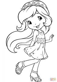 She is a bright and energetic little girl with red hair and freckles with a big, adorable smile, said to be about six years old. Get This Cute Strawberry Shortcake Coloring Pages To Print 15390