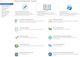 Microsoft Azure Architecture Center Overview Markswinkels Nl